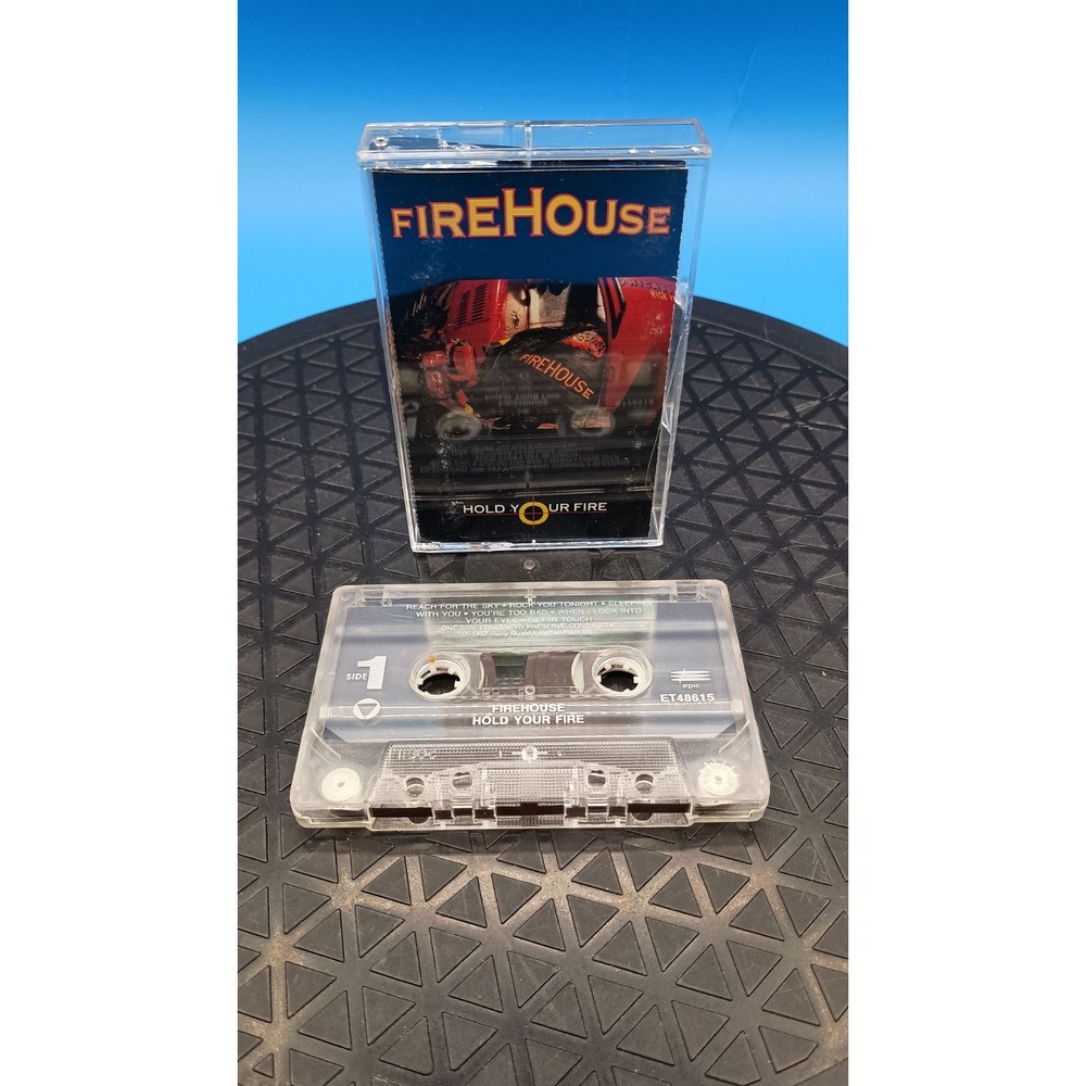 Firehouse - Hold Your Fire (Cassette Tape: 1992) Sony Epic ET 48615